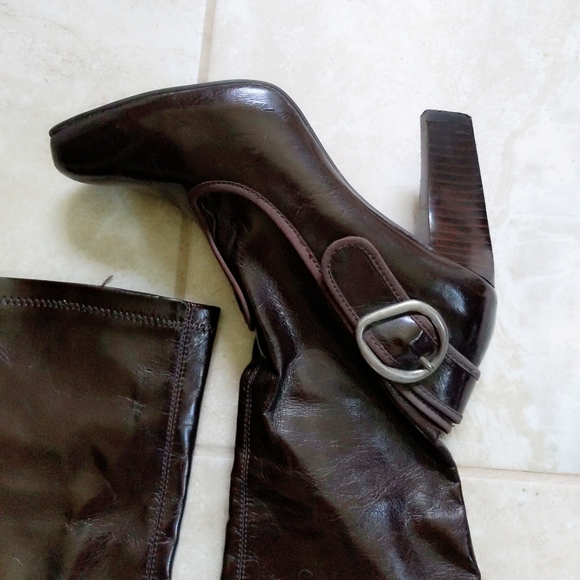 Franco Sarto Artist's Collection Buckle Vegan Boot - Picture 5 of 8